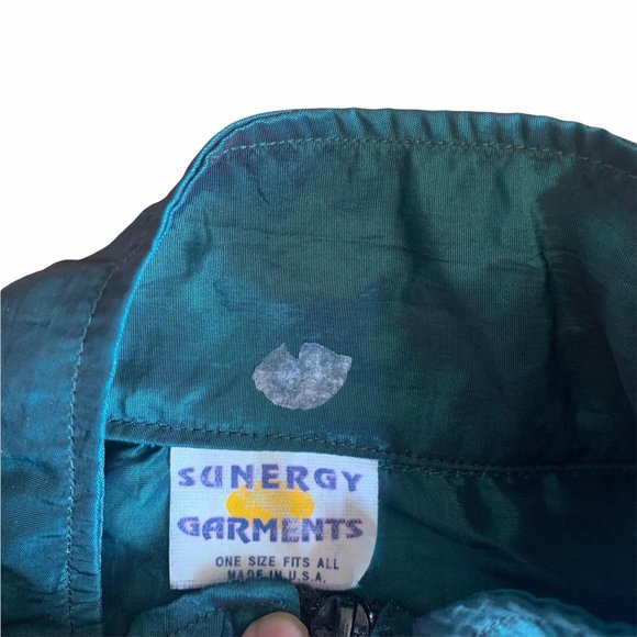 Vintage Sunergy Garments Holographic Iridescent FL Windbreaker - Picture 3 of 5